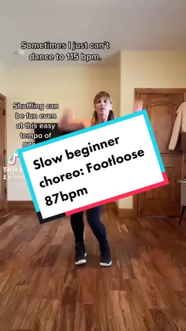 Beginner shuffle dance tutorial. This is a slow choreography to a 87 bpm song. Typical shuffling is done at around 115 bpm.  #Shuffle #shuffledance #shufflebasics #shuffleover50 #shuffletutorial #howtoshuffle #shufflepractice #shufflecommunity #learningtoshuffle #beginnershuffler #shufflebeginner 