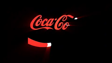 Logo example #motiondesign #logoanimation #cocacola 