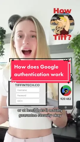 How does google authentication work? Or other two-factor authenticators? Here is a breakdown of how it works 💡#techexplained #LearnOnTikTok #techtok #learnwithtiktok 