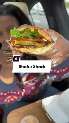 Anyone else think their chicken sandwiches are better than their burgers ? #mrsfrost #shakeshack #fastfood #FoodTok #burger 