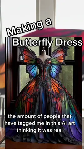 This butterfly dress is now my favorite 2023 look #butterfly #butterflies🦋 #fairycore #fairycoreaesthetic #DIY #fyp 