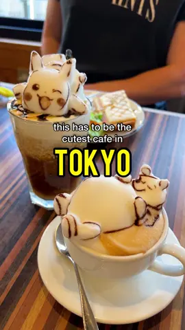 😭THE CUTEST CAFE IN TOKYO?? 👇details below… There’s no surprise that Japan is home to all the cutest cafes but this one is definitely my favorite that I love coming back to!  📍 LOCATION: Reissue in Harajuku  🤔 WHAT IS IT?:  They are a cafe that specializes in 3-D latte art! All of the artists are so talented. Check out @runapocket  ! She made our drinks 🤗 ☕️ HOW TO ORDER: 1. 🤔 Pick your drink  2. 👍Show them a picture of the character you want or pick from one of their basic designs  3. 🎨Let the artists do their magic   4. 😍Enjoy the cutest drink 😍 💴 COST:  1300 yen for the hot drink 1600 yen for the iced latte  Would you try this?! 😍 #visitjapan #cost #expensive #foodtotryinjapan #japantravel #cutecafe #kawaii #cutecoffee #whattodoinjapan #japanesefood #japanonabudget #tokyojapanreissue 