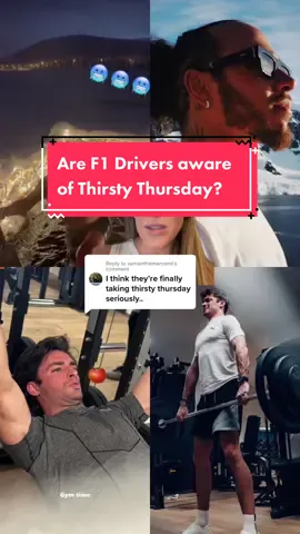 Replying to @samanthamercanti send food & water it’s gonna be a long Wednesday #f1thirstythursday #f1thirst #shelovesf1 
