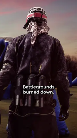 🔥 paintball place burning down  #burningdown #paintball #battlegrounds #detla 