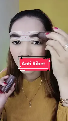 Bikin ngalis cepet ya pake cetakan ini gaiss 😍 #viral #fypシ #elivesjanuari #eyebrowpowder #cetakanalis 