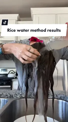Here are the results for the 2nd method we are trying to grow my hair long!! This is the rice water method. #longhairchallenge #hairgrowthtips #hairgrowthjourney #hairgrowth #ricewaterforhairgrowth #ricewaterhairchallenge #hairgrowthhack #greenscreen 