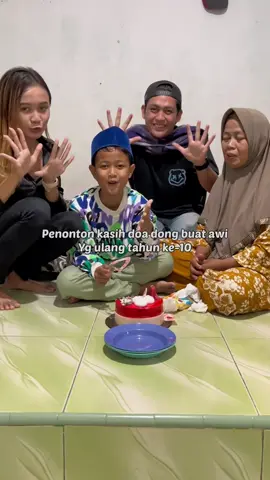 Selamat ulang tahun yg ke-10th Awi, kalian kasih doa buat awi dong 🥳 !! #fyp #fypa #amriweda4 #awitb #tikanuradnin9 