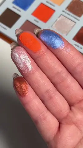 SWATCHES on @nimya palette by @nikkietutorials ❤️ Your thoughts, guys?  #nimya #nimyapalette #nikkietutorialspalette #nikkietutorials #eyeshadowpalette #beautynews #makeupnews #eyeshadowjunkie #lovemakeup #makeupreview #makeupreviews #makeupvideo #makeupunboxing #makeuphaul #wakeupandmakeup #makeupvideos #beautyworks #beauty #beautylover #beautyaddict #beautynews #makeupreels #eyeshadow #swatchparty #makeupswatches #swatches #eyeshadowswatches @nimya @nikkietutorials 