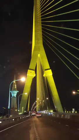 ขับรถผ่านสะพานพระรามแปดฟีลต่างประเทศมากก ที่มาของดีงามพระรามแปด🌉 #night #driving 