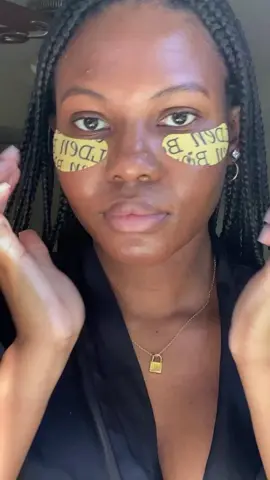 something about an under eye patch in the morning 🤩🫶🏾 #FastTwitchContest #grwmroutine 
