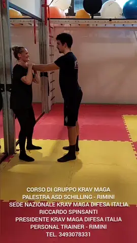 DIFESA TERZA PERSONA DA ATTACCO A MANI NUDE. TECNICHE DI KRAV MAGA DELLA CINTURA ARANCIO DELLA KRAV MAGA FEDERATION CHE ESISTE IN ISRAELE DAL 1964. CORSO DI GRUPPO PRESSO PALESTRA ASD SCHILLING - RIMINI. SEDE NAZIONALE KRAV MAGA DIFESA ITALIA. ORARIO CORSO ADULTI E GIOVANISSIMI DAI 13 ANNI: LUNEDÌ ORE 20 - 21 MARTEDÌ ORE 18 - 19 MERCOLEDÌ ORE 20  - 21 GIOVEDÌ ORE 18 - 19 PER MAGGIORI INFORMAZIONI: RICCARDO SPINSANTI TEL. 3493078331 Presidente e Fondatore Krav Maga Difesa Italia - KMDI. Formatore di Istruttori Krav Maga - KMDI. Formatore di Istruttori Ju Jitsu Metodo Israeliano e Allenamento Funzionale - CSEN-CONI. Formatore di Istruttori per la Krav Maga Federation (Esiste in Israele dal 1964). Istruttore Krav Maga Level 4 - Cintura Nera 4° Dan. Istruttore Ju Jitsu Metodo Israeliano - Cintura Nera 4° Dan. Istruttore Krav Maga Federation (Esiste in Israele dal 1964) - Level 1 Civilian - Level 2 Police - Level 3 Military. Istruttore Krav Maga: Women, Kids, Palm Stick, Spray O.C., Baton, Tonfa, Knife, Security Operators VIP Protection, Police. Istruttore IPTS International Police Training System. Personal Trainer con Diploma CSEN-CONI. Istruttore Allenamento Funzionale e Combat Training. Istruttore Primitive WTA. Istruttore Body Building. Istruttore Ginnastica Posturale. Preparatore Atletico o Sportivo. Fitness Instructor EQF Level 3. European Register of Exercise Professionals - EREPS. European Health and Fitness Association - EHFA. Esecutore di BLSD - Basic Life Support Defibrillation per tutte le fasce di età. www.facebook.com/kravmagadifesaitalia www.youtube.com/kravmagadifesaitaliarimini www.instagram.com/kravmagadifesaitalia www.kravmagadifesaitalia.it #kravmaga #difesapersonale #tecnicakrav #tecnicakravmaga #selfdefence #difesaterzapersona #difesaterzi #israelijujitsu #mataleao #difesadonna #mma #martialarts #kickboxing #kravmagatraining #boxing #jiujitsu #training #selfdefense #protezionepersona #fight #sicurezza #gym #aikido #difesadacoltello #security #kravmagafederation #krav #protection #sport