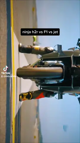 Kawasaki ninja h2r vs F1 vs jet  #pourtoi #fypシ #fyp #jdm #car #bike #h2r #f1 #jet #fly #win #foryou #fy 