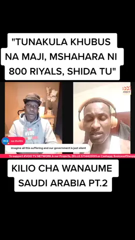 Full interview, link Kwa BIO. SUBSCRIBE NOW 🇰🇪🔥 #voo_tv #vootvyoutube #tiktokkenya #kenyansingulf #kadamasaudia🇸🇦 #kenyansinlebanon #kenyansiniraq #kenyansinqatar #kenyansindubai #kenyansinusa #share #follow #fyp 