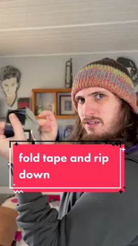 this is how you use tape #todayilearned #tipsandtricks  #LifeHack #tips 