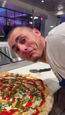 PASTA ON A PIZZA????