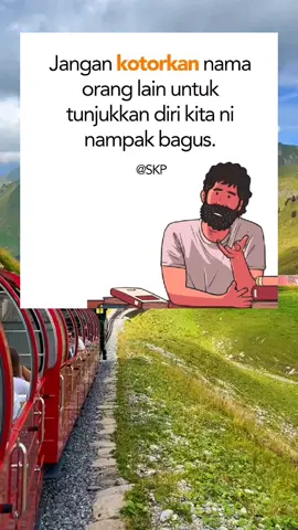 Jangan suka burukkan orang lain semata-mata nak nampak diri kau tu bgus dimata orang lain#ujianhidup #perancanganallahlebihbaik #cerminkehidupan #kakikipasboss 