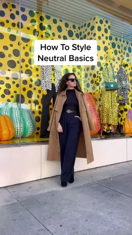 Living in camel and black all winter long ❤️ #styleinspiration #neutralstyle #minimalstyle #basicfashion 