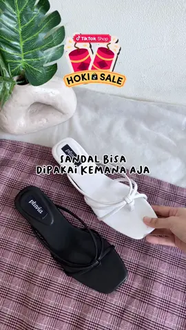 Kemanapun cocok pakai Ellia sandal nih😍 #SultanMakanSoNice #Pluvia #TiktokShopHokiSale #tiktokshopindonesia #rekomendasisandalwanita #sandalsimple #hokisale #sepatuwanita #bestseller 