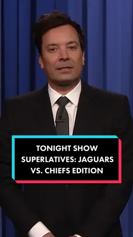 Tonight Show Superlatives: @jaguars vs. @chiefs Edition! #FallonTonight #NFLPlayoffs #DUUUVAL #ChiefsKingdom