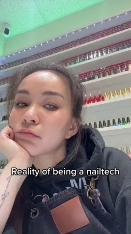 It’s not always glitz and glamour 😓😓😓 #nailtechlife #nailstorytime #nailstok #naillife #nailsproblems #fypシ #nailstudio 
