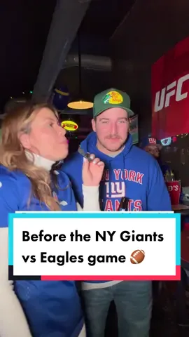 Sorprenderán los Gigantes de Nueva York al mundo esta noche? Falta poco para saberlo. @nfl @nygiants @philadelphiaeagles #nfl #NFLPlayoffs #nygiants #giants #eagles #sportstik #sportstiktok #nygiants #footballtiktok 