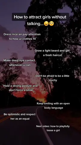 How to attract girls without talking #foryoupage #fyp #viral #blowthisup #goviral #attract #girls #without #talking #alpha #alphamale 