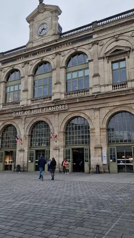 Gare Lille Flandres 🇲🇫 #Lille #france #garelilleflandres #lillois #lilloises🥰 #norddefrance #lillemaville  #etrangerenfrance #algeriens #tourist  #Algeria #maroc #tunisia #tiktok #video #you 