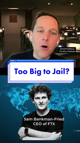 Is #SamBankmanFried too big to jail? #FTXscandal #FTXcollapse #SBF #SouthernDistrictNY #politicalcorruption #DavidFriedberg #BobDylanQuotes #BobDylan 