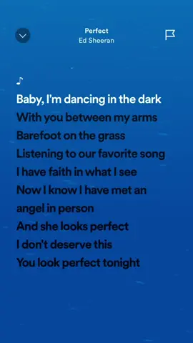 💙 #perfect #edsheeran #speedupsongs #speedup #fyp 