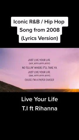 Replying to @kutuberas.07  Live Your Life - T.I ft Rihanna okay done up.. sorry MV xleh up sbab ketara sgt Rihanna pakai bra je.. 🤣 #ti  #rihanna  #2000sthrowback  #music  #fypシ 