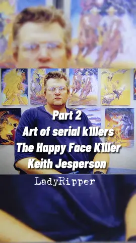 Part 2 Art made by serial K1llers The Happy Face K1ller Keith Jesperson #serialkillerfact #crime #truecrimetiktoks #truecrimeanytime #crimefacts #crimetiktok #happyfacekiller #keithjesperson #ladyrippercrime 