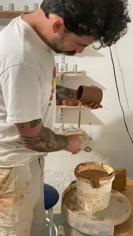 pov you’ve pulled a handle for the 14th time 🤷‍♂️ #pottery #ceramics #fail #satisfying 