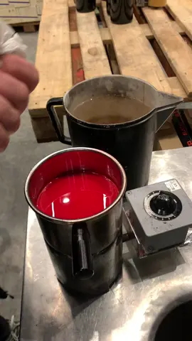 Wax dips  #wax #winewaxing #satisfying #dip #wine #naturalwine #biodynamic #winery #vino #winesandsmilesunfiltered #croatia #motovun #istria #vinarija #roxanich #roxanichhotel #luxury #fyp #designhotel #luxuryhotel  #elegant #sleek #traditional