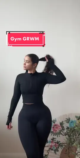 GRWM for the gym #mondaymotivation #gym #grwm