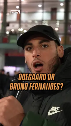 odegaard or bruno? there’s only one answer 😳 #football #arsenal #PremierLeague #afc #manchesterunited #fyp #Soccer 