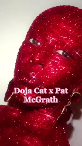 Doja Cat’s ‘Inferno’ Donning 30k Hand Applied Swarovski Crystals to the Schiaparelli FW 23 Haute Couture Show #dojacat #fashionweek #hautecouture #fashion #fashiontiktok #schiaparelli #parisfashionweek #swarovskicrystal #patmcgrathlabs #patmcgrath 