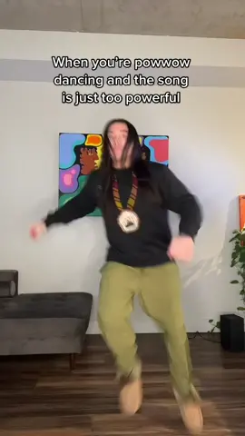 So much power you just fly away #nativehumor #powwow 