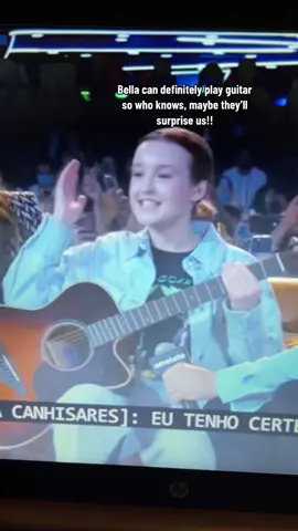 Replying to @thatdavidguy89 do you guys think we’ll see Ellie playing the guitar this season on The Last of Us?? #tlou #tlou2 #thelastofus #thelastofushbo #joelandellie #bellaramsey  