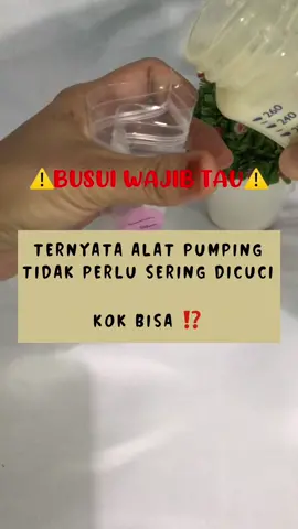 Assalamulaikum  Aku mau sharing kegiatan aku sesama busui, yg gak sanggup sering-sering cuci pompa asi. Karena sehari bisa 5-7 kali pumping. ✨Metode Fridge Hack✨ Adalah metode menyimpan peralatan pompa asi setelah digunakan kedalam lemari es / coolerbag yg berisi icegell dengan plastik ziplcok / kotak / wadah tertutup, untuk digunakan pumping (pompaasi) selanjutnya. Metode ini berguna banget buat bunda yg bekerja dikantor atau bunda-bunda yg mempunyai kesibukan lain. ‼️ JANGAN DILAKUKAN ‼️ 1. setelah pumping jangan mengelap (kain/tissue) bagian dalam pompa asi. 2. Jangan membilas dgn air mentah/matang. 3. Tidak disarankan pada anak usia 3bln kebawah. 4. Anak yg lahir prematur. 5. Anak yang memiliki imun rendah Semangat mengAsihi bunda-bunda hebat, yuk saling sharing. Yg mau tanya-tanya boleh loh🤗 #m#mengasihm#mengasihip#pumpingmamai#ibuhebatp#pompaasib#botolasif#fridgehackf#fridgehacksi#ibuempingpumping