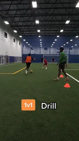 Building off my last post, here’s the complete drill. #Soccer #football #soccertraining #soccerdrills 