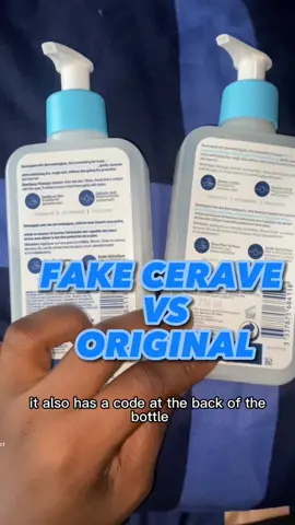 Do you guys think this was just a mistake? I don't think @cerave would be making these types of mistakes. In this economy, I can't believe I got played like this. #theafricanbee #skincarehaul #fakecerave #ceravesasmoothingcleanser