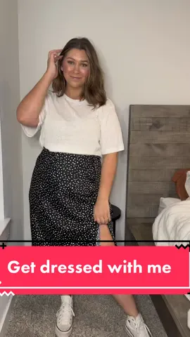 Gdwm size 14 edition #gdwm #grwm #midsizefashion #midsize #midiskirt #targetfinds 