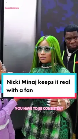 Nicki Minaj keeps it real with a fan #nickiminaj #nickiminajedit #nickiminajchallenge #thebarbs 