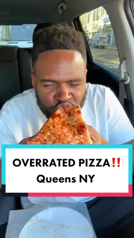 The Most OVERRATED‼️ Pizza In Queens NY #fyp #entertainment #Foodie #travelfoodie #mukbang #tastetest #foodreview #foodcritic #queens #queensny #queensnewyork #nyc #nycfood #newyorkfood #nyceats #newyorkeats #nycfoodfinds #nycfoodscene #nypizza #nypizzabestpizza #newyorkpizza #nyfood #nycfoodspot 