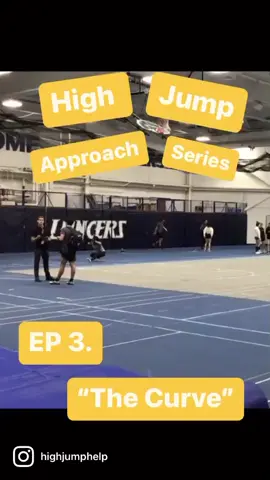 High Jump Approach Series Ep.3 “The Curve” #trackandfield #highjump 