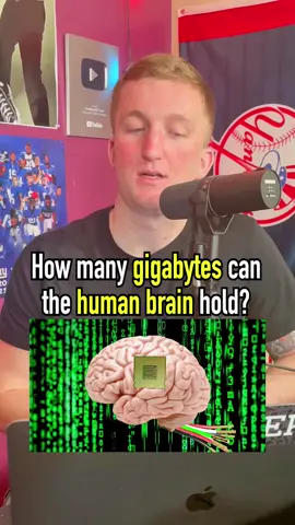 This fact about the brain will shock you! #fyp #memory #brain #data #funfact #crazy 