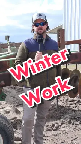 Working on our John Deere 630 disk 