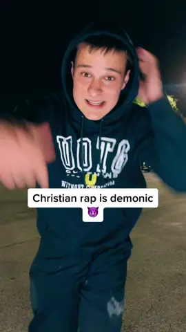 i got a comment earlier telling me christian rap is demonic lol #christianrap #rapper 