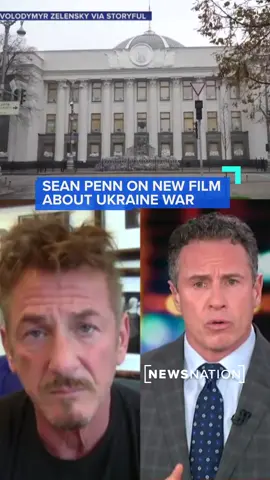 @christophercuomo talks to #SeanPenn about his upcoming film, #Superpower, which documents the war in #Ukraine.