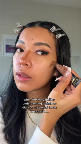 not every trend/product will work for you and THATS OKAY! ❤️ if this technique works for you, let me know! #underpainting #underpaintingmakeup  #makeupunderpainting #maryphillipsmakeup #makeuphack #makeuptechnique 